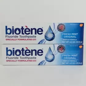 048582100503 BIOTENE DENTAL Toothpaste Formula Fluoride Pack #2