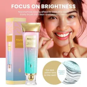 023263321915 BODYACCEL Niacinamide Whitening Toothpaste #3