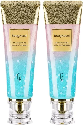 313113596507 BODYACCEL Niacinamide Whitening Toothpaste Stain