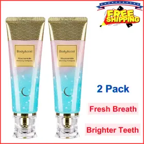 5532223 BODYACCEL Niacinamide Whitening Toothpaste Natural