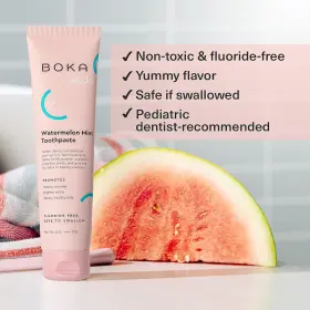 313112745722 BOKA Fluoride Toothpaste Watermelon Flavor #2