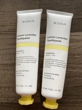 445004744735 BOKA Nano Hydroxyapatite Toothpaste Pack Lemon