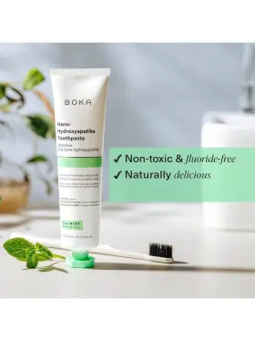 629722883007 BOKA Fluoride Toothpaste Nano Hydroxyapatite
