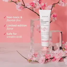 BOK-PASTECHERRYBPK1 BOKA Fluoride Toothpaste Cherry Blossom #2