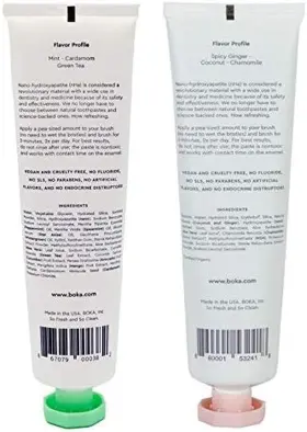711181728897 BOKA Fluoride Toothpaste Nano Hydroxyapatite #2