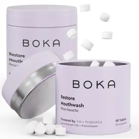 850049238182 BOKA Travel Mouthwash Tablets Hydroxyapatite