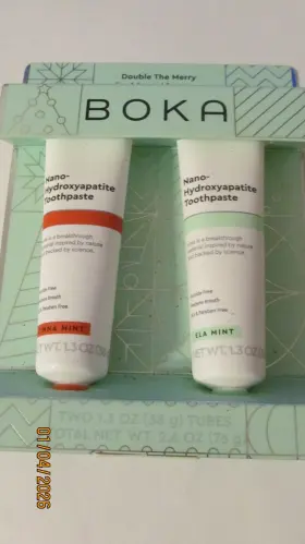 860007422140 BOKA Nano Hydroxyapatite Toothpaste Ela Tubes