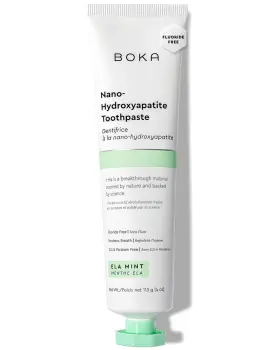 B083JHCCV2 BOKA Fluoride Toothpaste Nano Hydroxyapatite Ela