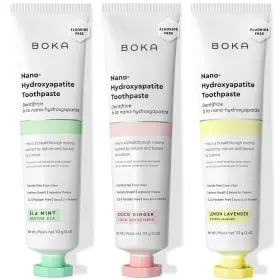 BOK-PASTEELACOCGINLEM12PCK3 BOKA Fluoride Toothpaste Nano