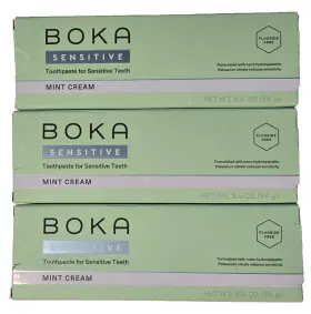 L2511-060 BOKA Sensitive Toothpaste Cream Nano Hydroxyapatite