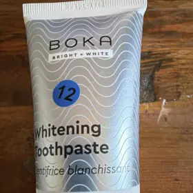 X003NFI4DZ BOKA Bright Whitening Toothpaste Peppermint