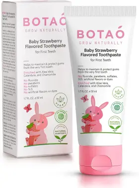 KC830628 BOTAO Fluoride Baby Toothpaste Flavored Pack
