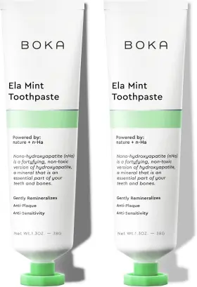 313037473434 TOOTHPASTE Boka Fluoride Nano Hydroxyapatite
