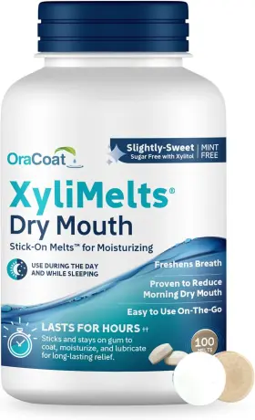 313102710778 ORACOAT Xylimelts Mouth Relief Oral Adhering