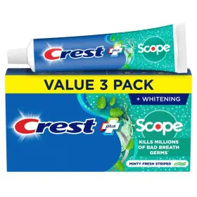 445053342340 CREST Scope Whitening Toothpaste Minty Pack