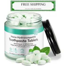 705353986987 TOOTHPASTE Tablets Nano Hydroxyapatite Fluoride
