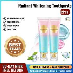 711181408416 RADIANT Acssart Whitening Toothpaste Niacinamide