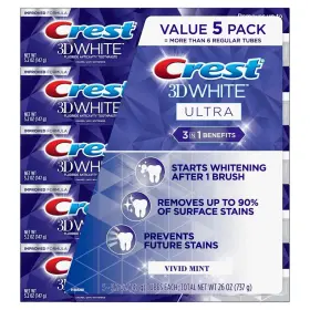 744110325447 CREST Ultra Whitening Toothpaste Vivid Pack