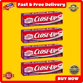787734407243 CLOSE Up Fluoride Toothpaste Freshening Gel Pack