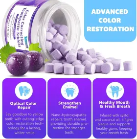B0DL9QLDBJ TOOTHPASTE Tablets Hydroxyapatite Fluoride