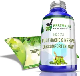 BIO23 NATURAL Toothache Nerve Pain Jaw Pellets Relief