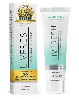 445011080062 BRANDED01 Livfresh Toothpaste Gel Clinically