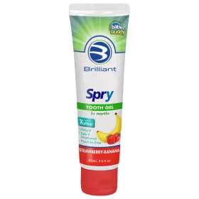 00532-PRT BRILLIANT Kids Spry Xylitol Toothpaste Gel Fluoride