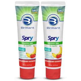 047414025328 BRILLIANT Oral Care Fluoride Toothpaste Spry