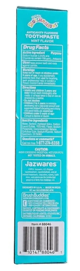 88046 BRUSH BUDDIES Anticavity Fluoride Toothpaste Flavor #3