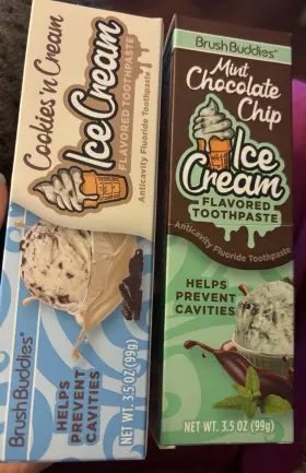 88519 BRUSH BUDDIES Cream Toothpaste Ftn Chocolate Chip