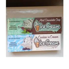 88520 BRUSH BUDDIES Cream Toothpaste Chocolate Chip Ftn