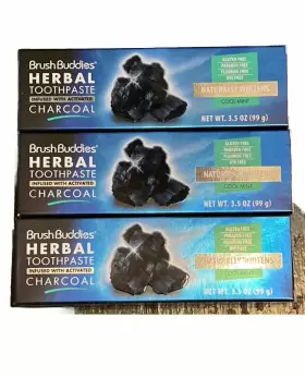 95365 BRUSH BUDDIES Herbal Toothpaste Pack