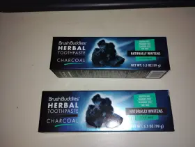 NDB2323327 BRUSH BUDDIES Herbal Toothpaste Infused Pack