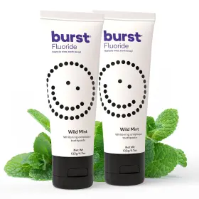 850000243743 BURST Toothpaste Cavity Fluoride Whitening Stain