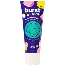 850032281119 BURST Marshmallow Sparkle Kids Toothpaste Great
