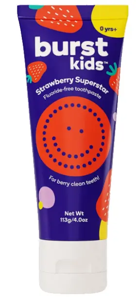 85003228112 BURST Burstkids Kids Toothpaste Fluoride Great