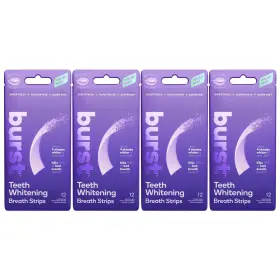 BRST-WHT-DUETS-4PK-IE BURST Whitening Breath Strips Polar