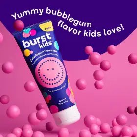 FETEGT763 BURST Burstkids Bubblegum Bonanza Kids Toothpaste #2