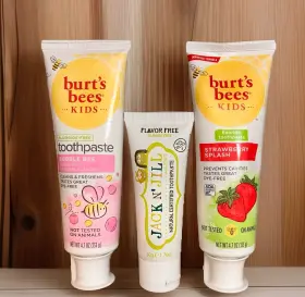 GB-2317 BURTS BEES Jack Jill Kids Toothpaste Pack Burt