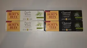 1015176M107 BURTS BEES Purely Whitening Fluoride Toothpaste