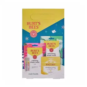 792850661202 BURTS BEES Sheet Lip Mask Balm Set