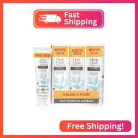 80705901 BURTS BEES Toothpaste Natural Flavor Fluoride Clean