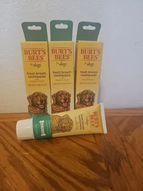 FFP9953 BURTS BEES Bee Dogs Toothpaste Peppermint Oil Burt