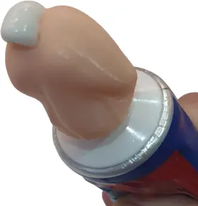 313019610611 CALSGKSPRAY Closing Toothpaste Cap Dispenser Sea #3