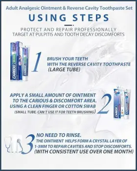 897093130082 CAREDO Cavity Repair Toothpaste Set Pulpitis #2