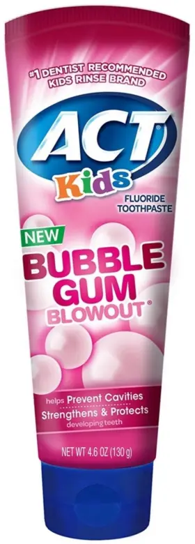 191566533955 CHATTEM Act Kids Anticavity Fluoride Toothpaste