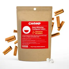 860007273315 CHOMP Toothpaste Tablets Refill Cinnamon Pack