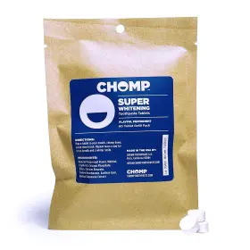 860007273322 CHOMP TOOTHPASTE Tablets Refill Peppermint