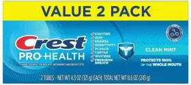 30772058855 CLEAN Crest Pro Toothpaste Twin Pack