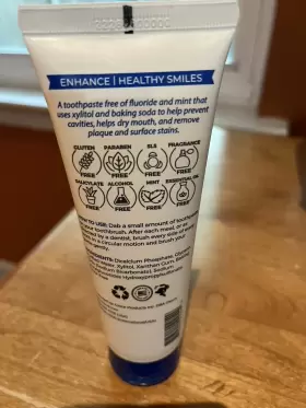 696395142670 CLEURE Natural Toothpaste Flavor Fluoride Whiten #3